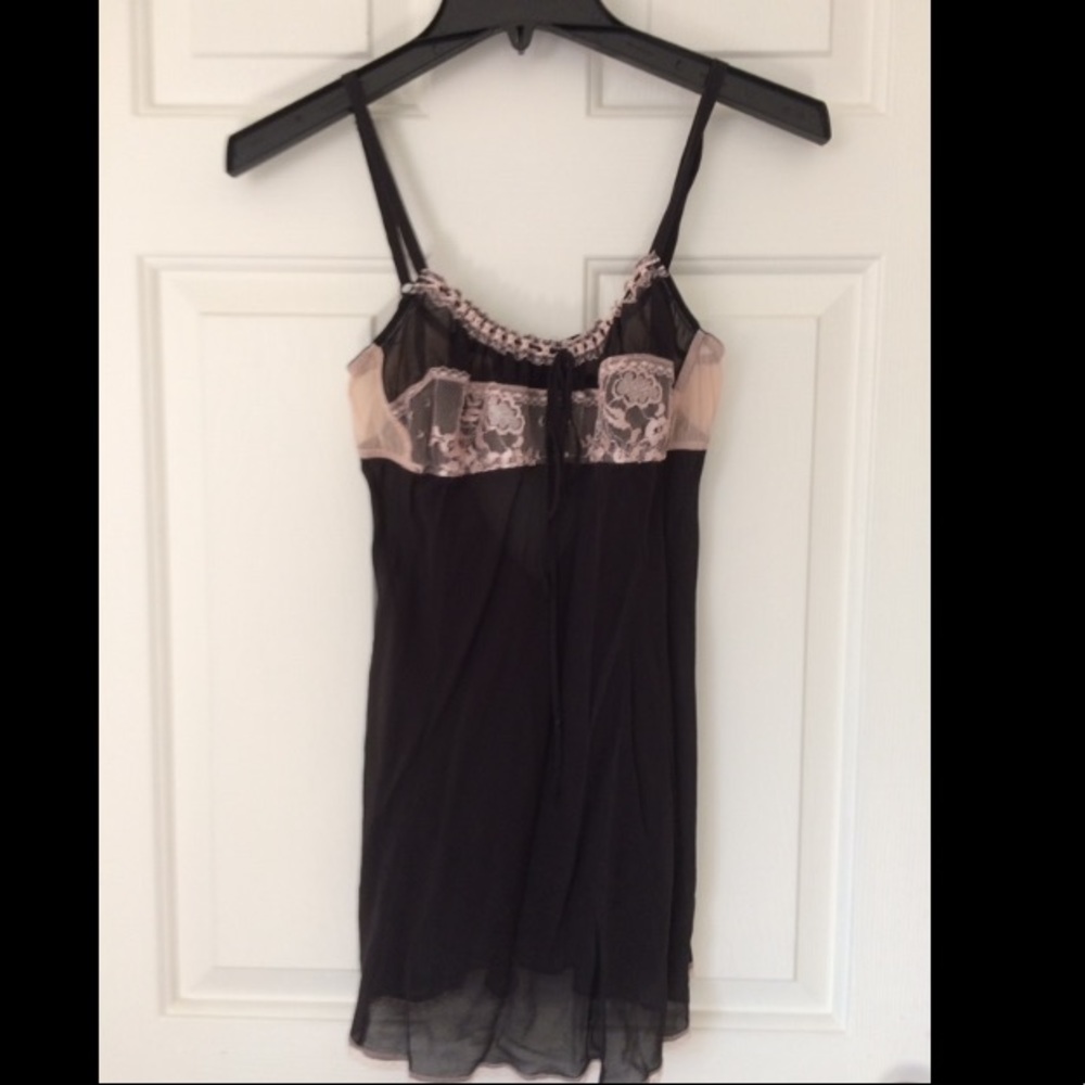 COPY - Black & Ballet Pink Victoria's Secret Negl…